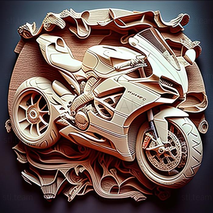 3D модель Ducati 1199 Panigale (STL)